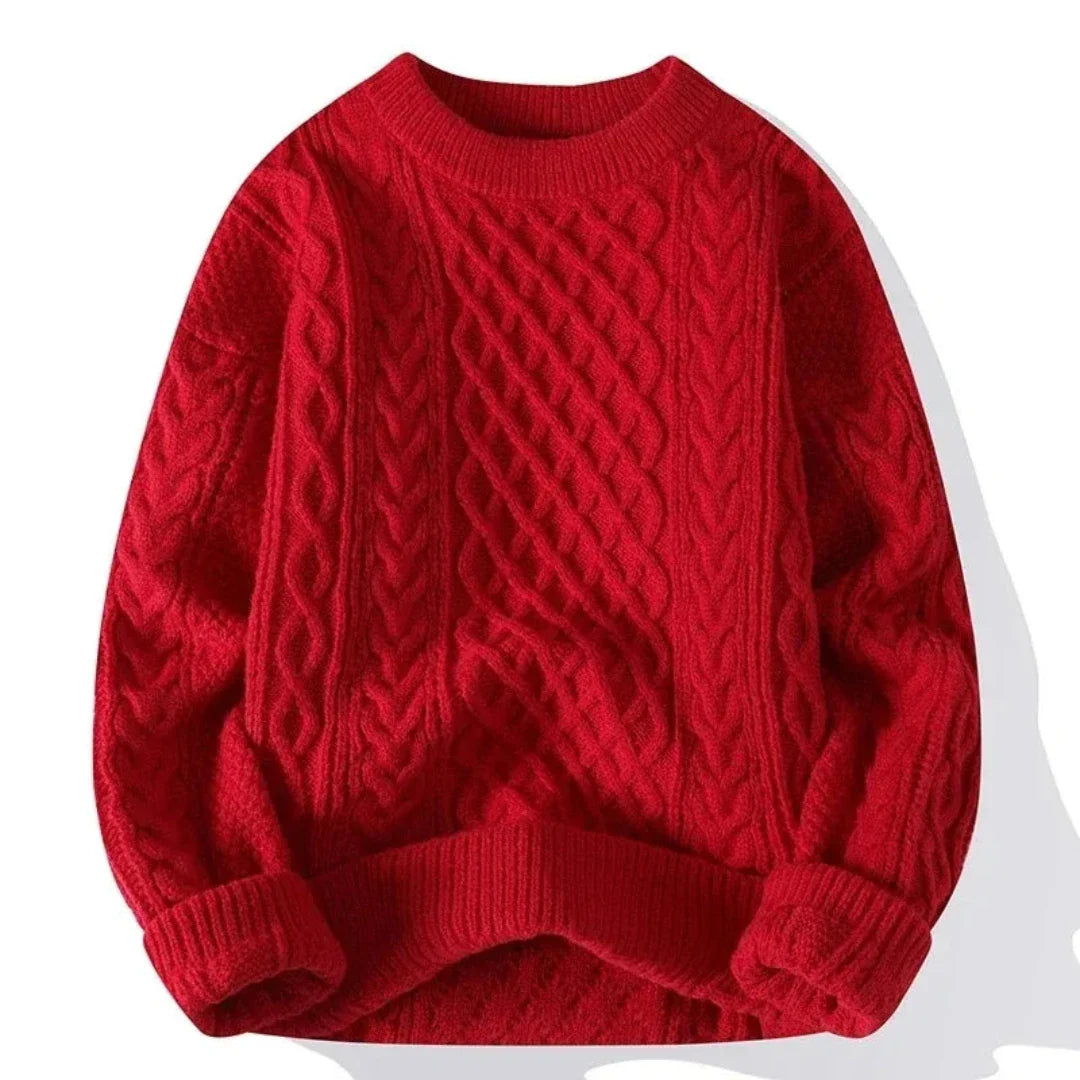 Abdal | Warme Strickpullover Herren | Oversize