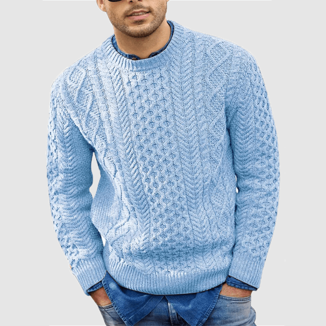 Herren Strick Langarm Pullover | Warme